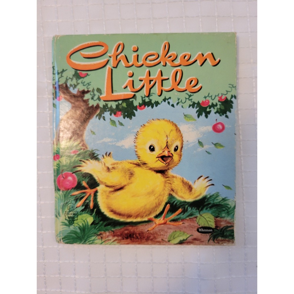 Vintage‎ 1958 Chicken Little Tell-a-Tales Book Whitman Publishing Marjorie